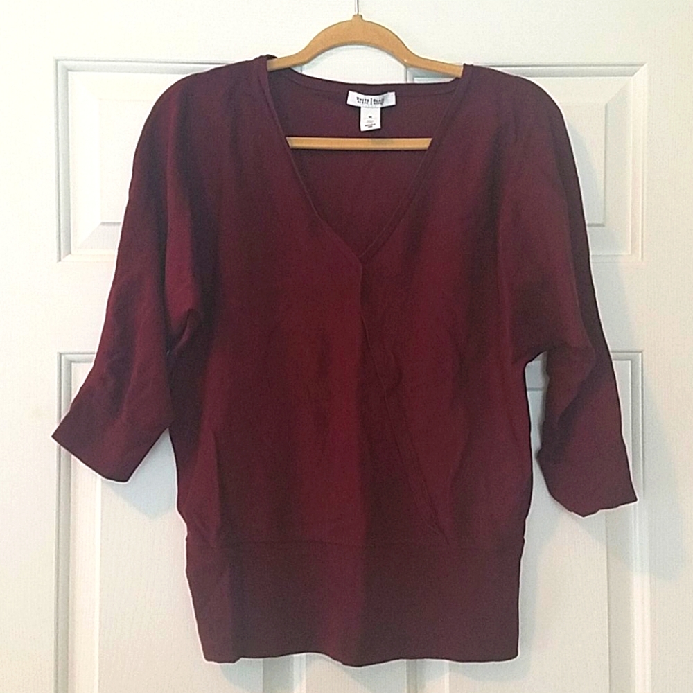Cranberry sweater